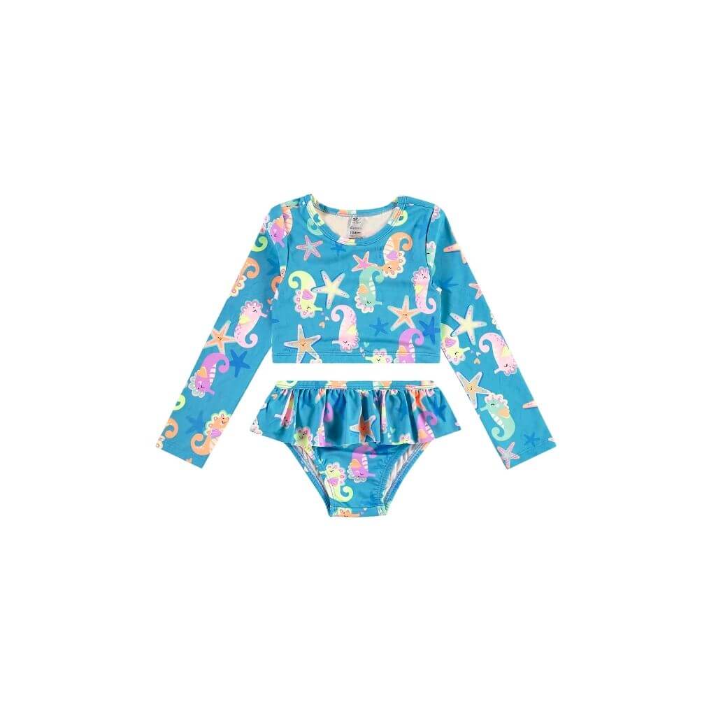 Biquíni cropped em malha Up Baby