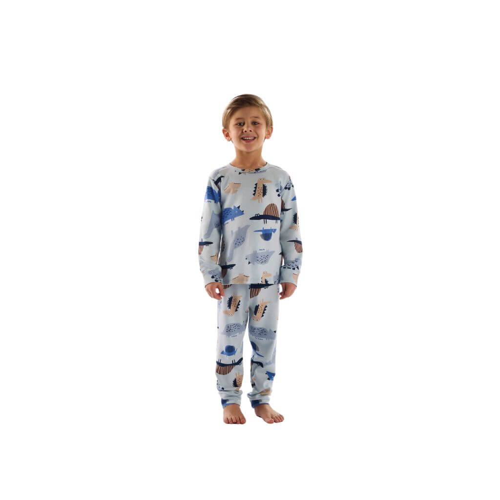 Pijama manga longa em suedine Up Baby