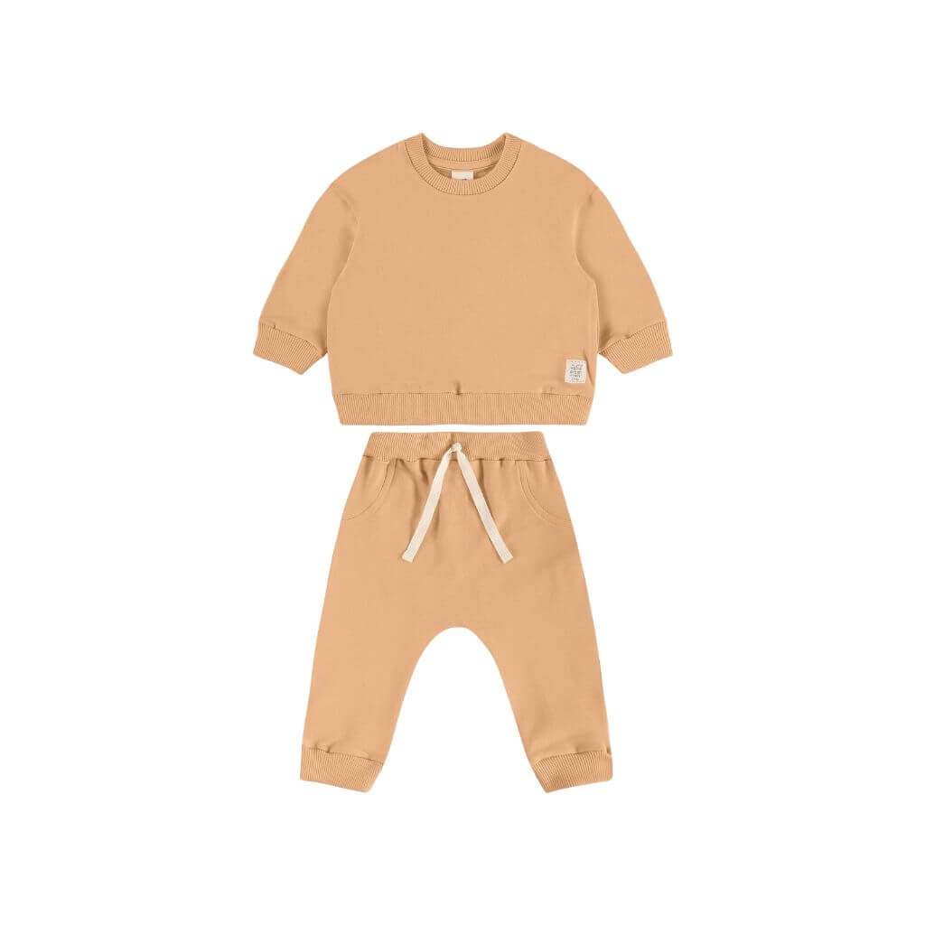 Conjunto blusão e calça em molecotton sustentável Up Baby