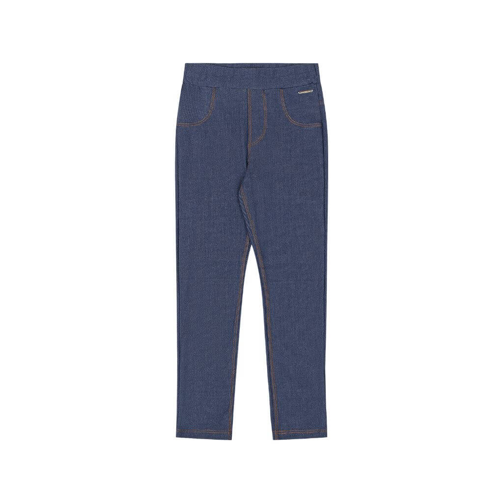 Legging em malha jeans com elastano Quimby