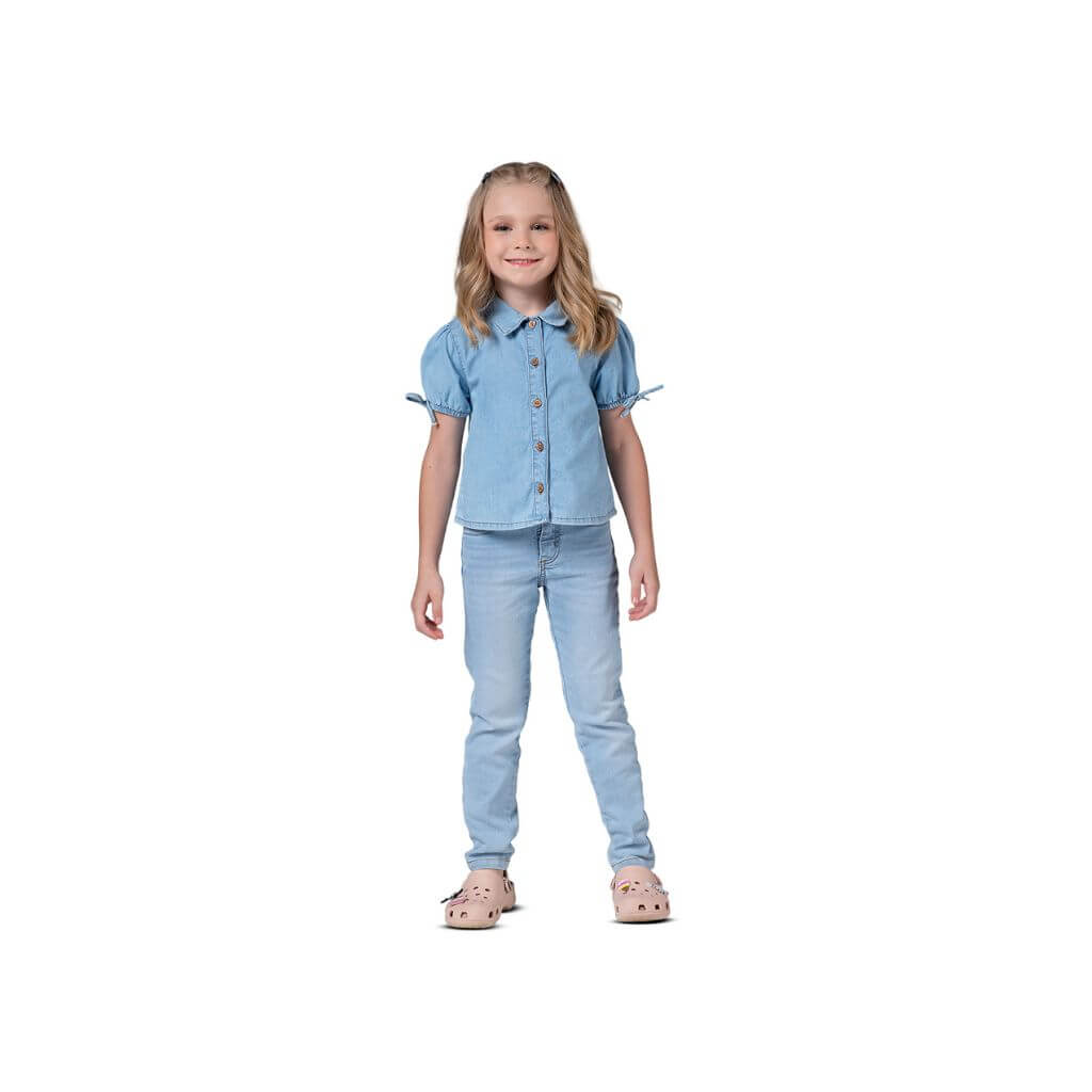 Camisa jeans Mania Kids