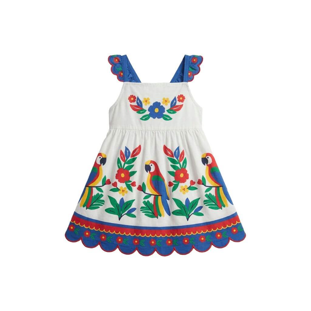 Vestido em cotton Nanai