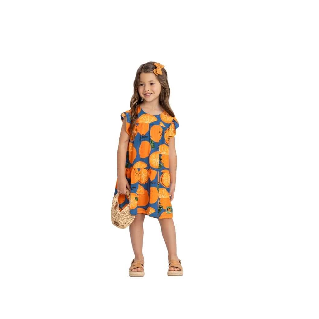 Vestido em meia malha Up Baby