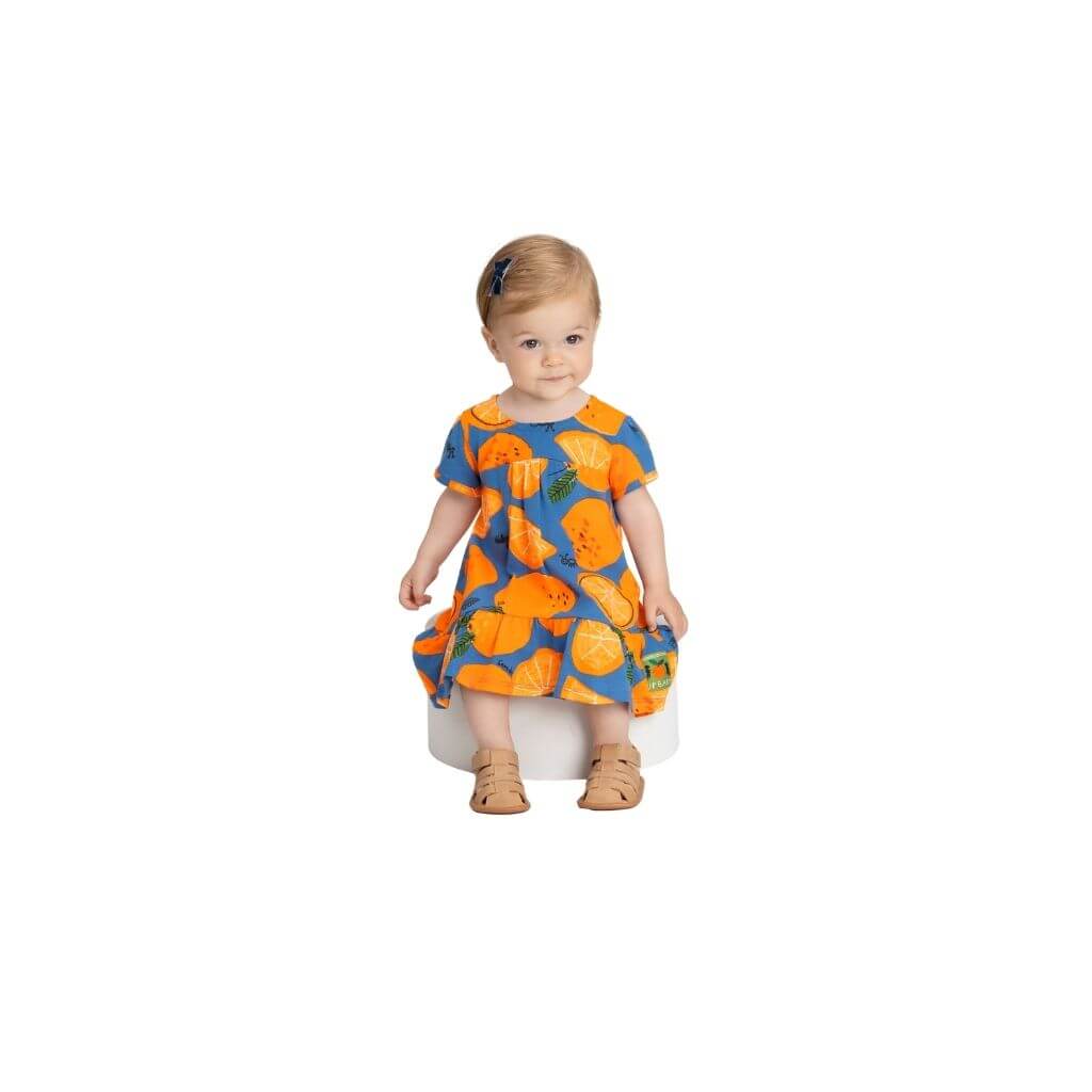 Vestido em meia malha Up Baby