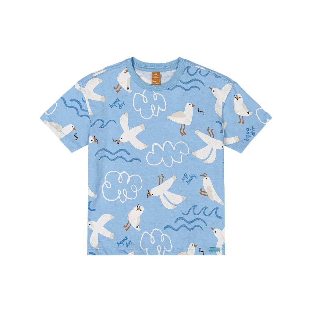 Camiseta em meia malha Up Baby