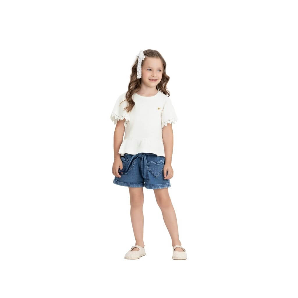 Blusa em meia malha Up Baby