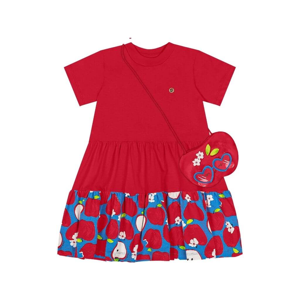 Vestido em meia malha Up Baby